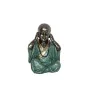 Decorative Figure Romimex Turquoise Golden Monk 13 x 18 x 11 cm by Romimex, Ornaments - Ref: D1618057, Price: 18,30 €, Discou...