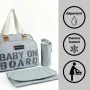 Specchio Retrovisore per Neonati per Sedile Posteriore Baby on Board Urban Street Ombrellone Set di Baby on Board, Specchiett...