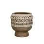 Planter Romimex Beige Resin With tassles 29 x 30 x 29 cm by Romimex, Cachepots - Ref: D1618062, Price: 63,46 €, Discount: %