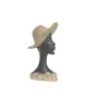 Busto Romimex Marrone Resina Donna Cappello 15 x 28 x 6 cm di Romimex, Sculture - Rif: D1618090, Prezzo: 29,38 €, Sconto: %