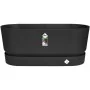 Planter Elho Black 60 cm Plastic by Elho, Window Boxes - Ref: S7189758, Price: 64,60 €, Discount: %