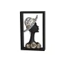 Busto Romimex Marrón Resina Mujer Sombrero 20 x 32 x 6 cm Con marco de Romimex, Esculturas - Ref: D1618092, Precio: 36,59 €, ...