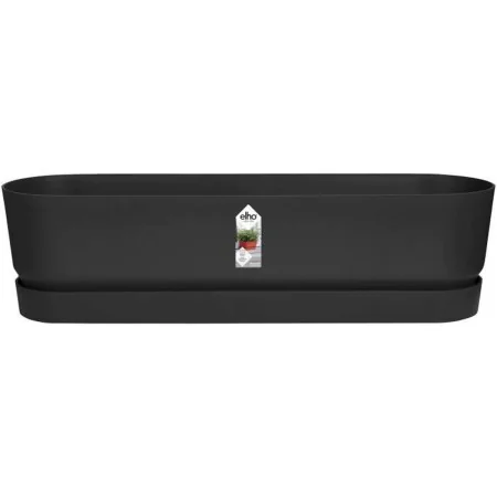 Planter Elho Black 70 cm Plastic by Elho, Window Boxes - Ref: S7189762, Price: 47,36 €, Discount: %