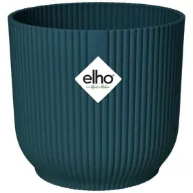 Vaso Elho Ø 22 cm Redonda Azul escuro Plástico de Elho, Vasos para flores - Ref: S7189771, Preço: 30,25 €, Desconto: %