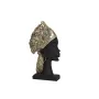 Buste Romimex Marron Résine Africaine 16 x 28 x 6 cm de Romimex, Sculptures - Réf : D1618099, Prix : 22,13 €, Remise : %