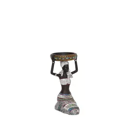 Figura Decorativa Romimex Marrón Africana 13 x 20 x 11 cm de Romimex, Adornos - Ref: D1618105, Precio: 29,02 €, Descuento: %