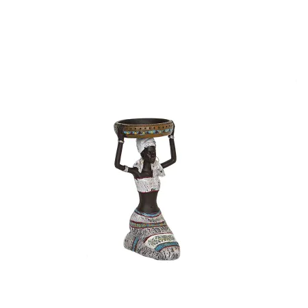 Figura Decorativa Romimex Marrón Africana 13 x 20 x 11 cm de Romimex, Adornos - Ref: D1618105, Precio: 27,20 €, Descuento: %