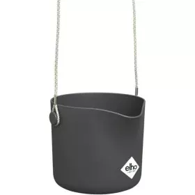 Jardinière suspendue Elho Noir Anthracite Plastique Ø 18 cm de Elho, Pots à suspendre - Réf : S7189833, Prix : 31,81 €, Remis...