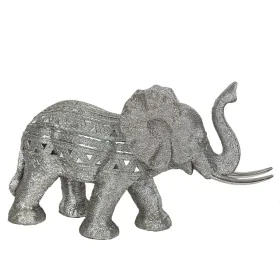 Deko-Figur Romimex Silberfarben Elefant 48 x 28 x 17 cm von Romimex, Ornamente - Ref: D1618122, Preis: 75,12 €, Rabatt: %