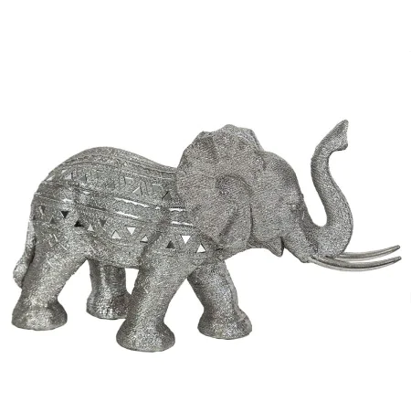 Figurine Décorative Romimex Argenté Eléphant 48 x 28 x 17 cm de Romimex, Objets de décoration - Réf : D1618122, Prix : 81,88 ...