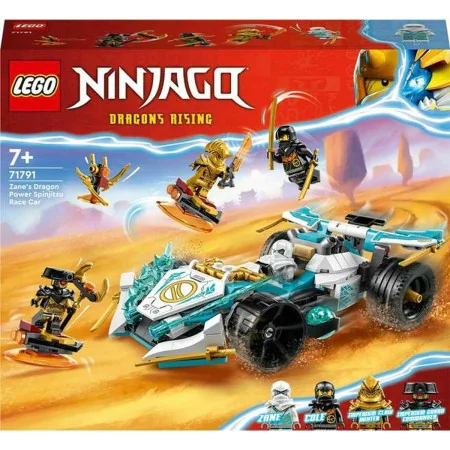 Set di Costruzioni Lego Ninjago 71791 The Spinjitzu racing car: the power of the Zane Dragon Multicolore di Lego, Playset con...