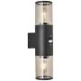 Luz de Parede Brilliant Sergioro Exterior Detetor de Movimento Preto 20 W de Brilliant, Apliques de exterior - Ref: S7190037,...