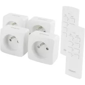 Set of plugs with remote control Chacon 6 Pieces by Chacon, Intelligent and remote control sockets - Ref: S7190045, Price: 58...