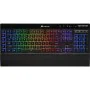 Clavier Corsair Azerty Français Noir de Corsair, Claviers - Réf : S7190153, Prix : 105,56 €, Remise : %