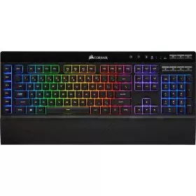 Keyboard Corsair Azerty French Black by Corsair, Keyboards - Ref: S7190153, Price: 110,86 €, Discount: %