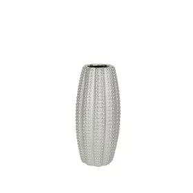 Vase Romimex Silver Porcelain 13 x 30 x 13 cm by Romimex, Vases - Ref: D1618187, Price: 27,21 €, Discount: %