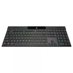 Clavier Corsair Azerty Français Noir AZERTY de Corsair, Claviers - Réf : S7190243, Prix : 368,13 €, Remise : %