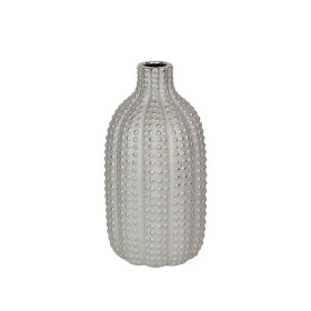 Vase Romimex Silver Porcelain 13 x 25 x 13 cm by Romimex, Vases - Ref: D1618189, Price: 21,51 €, Discount: %