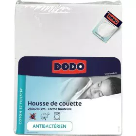 Capa nórdica DODO Antibacteriana Branco 240 x 260 cm 260 x 240 cm de DODO, Edredão e capas de edredão - Ref: S7190358, Preço:...