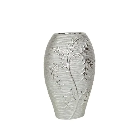 Vaso Romimex Prateado Porcelana 20 x 32 x 11 cm de Romimex, Jarrões - Ref: D1618204, Preço: 29,14 €, Desconto: %