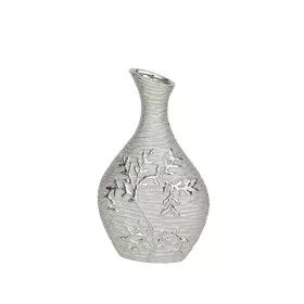 Vase Romimex Silver Porcelain 15 x 26 x 8 cm by Romimex, Vases - Ref: D1618205, Price: 15,10 €, Discount: %