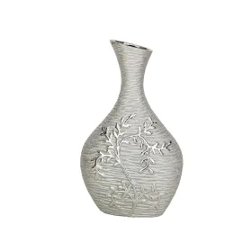 Vase Romimex Silver Porcelain 22 x 36 x 9 cm by Romimex, Vases - Ref: D1618206, Price: 25,20 €, Discount: %