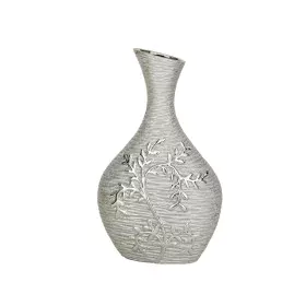 Florero Romimex Plateado Porcelana 22 x 36 x 9 cm de Romimex, Jarrones - Ref: D1618206, Precio: 26,92 €, Descuento: %