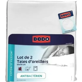 Kissenbezug DODO 2 Stück Weiß 50 x 70 cm von DODO, Bettlaken und Kissenbezüge - Ref: S7190533, Preis: 24,13 €, Rabatt: %