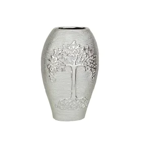 Vaso Romimex Prateado Porcelana 20 x 32 x 11 cm de Romimex, Jarrões - Ref: D1618209, Preço: 27,29 €, Desconto: %