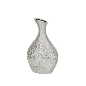 Vase Romimex Argenté Porcelaine 15 x 26 x 8 cm de Romimex, Vases - Réf : D1618210, Prix : 14,81 €, Remise : %