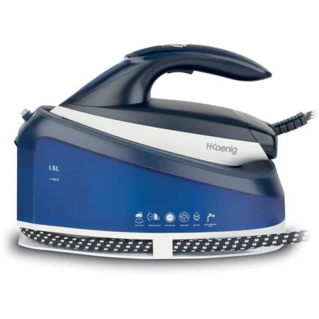 Plancha de Vapor Vertical Hkoenig 2200 W Azul de Hkoenig, Planchas de vapor verticales - Ref: S7190764, Precio: 98,87 €, Desc...