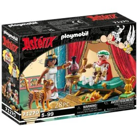 Playset Playmobil 71270 - Asterix: César and Cleopatra 28 Pieces by Playmobil, Toy figures playsets - Ref: S7190886, Price: 3...