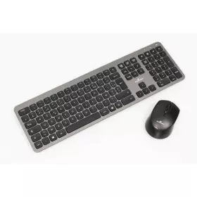 Keyboard and Wireless Mouse Bluestork Easy Slim Grey by Bluestork, Keyboard & Mouse Sets - Ref: S7190972, Price: 52,25 €, Dis...