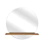 Miroir mural Romimex Naturel Bois 80 x 80 x 12 cm Rond de Romimex, Miroirs muraux - Réf : D1618258, Prix : 179,93 €, Remise : %