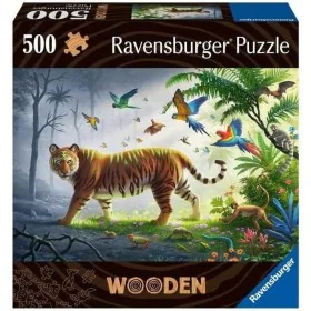 Puzzle Ravensburger Jungle Tiger 00017514 500 Pezzi di Ravensburger, Puzzle classici - Rif: S7191085, Prezzo: 45,04 €, Sconto: %