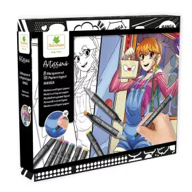 Colouring Activity Box Sycomore manga garcony by Sycomore, Notebooks and colouring books - Ref: S7191105, Price: 31,87 €, Dis...