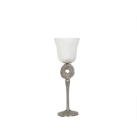 Wineglass Romimex Silver Metal Glass 12 x 37 x 12 cm by Romimex, Collectables - Ref: D1618274, Price: 56,20 €, Discount: %