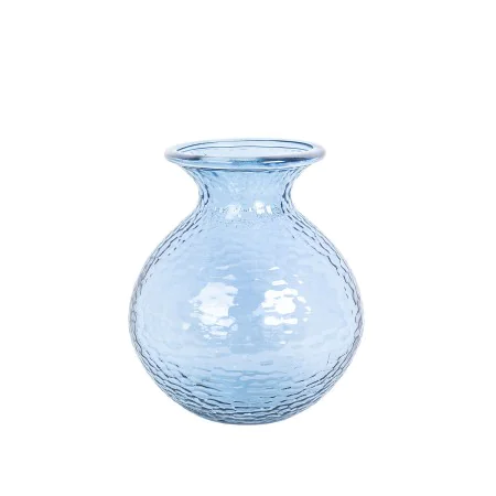 Vase Romimex Bleu verre recyclé Sphèrique 29 x 33 x 29 cm de Romimex, Vases - Réf : D1618291, Prix : 45,80 €, Remise : %