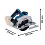 Scie circulaire BOSCH GKS 18 V de BOSCH, Scies - Réf : S7191225, Prix : 298,01 €, Remise : %