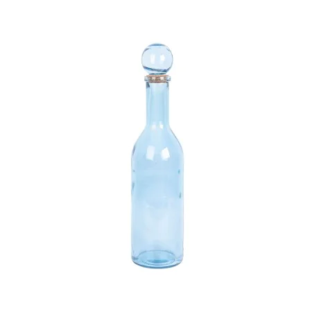 Bouteille Romimex Bleu verre recyclé 14 x 50 x 14 cm de Romimex, Objets de décoration - Réf : D1618300, Prix : 41,99 €, Remis...