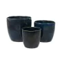 Conjunto de vasos Romimex Azul Porcelana (3 Peças) de Romimex, Vasos - Ref: D1618301, Preço: 243,15 €, Desconto: %