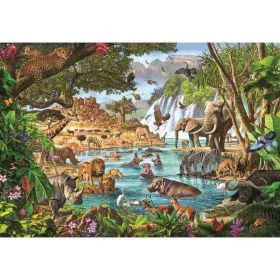 Puzzle Clementoni African Waterhole 3000 Piezas de Clementoni, Puzzles - Ref: S7191301, Precio: 41,81 €, Descuento: %