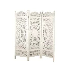 Folding screen Romimex White Wood 152 x 182 x 3 cm by Romimex, Panel Screens - Ref: D1618323, Price: 249,43 €, Discount: %