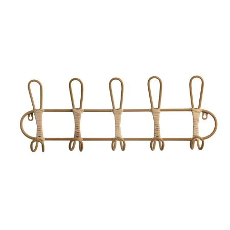 Perchero de Pared Romimex Natural Mimbre 61 x 21 x 8 cm de Romimex, Percheros de pared - Ref: D1618328, Precio: 25,57 €, Desc...