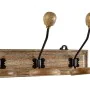 Wall mounted coat hanger Romimex Natural Wood Metal 28 x 22 x 12 cm by Romimex, Wall Coat Racks - Ref: D1618333, Price: 28,37...