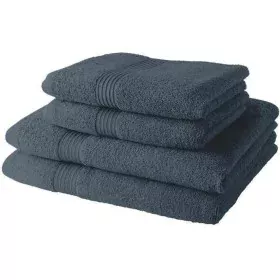 Towel set TODAY Grey 4 Pieces by TODAY, Towels - Ref: S7191423, Price: 34,11 €, Discount: %