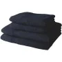 Towel set TODAY Navy Blue 4 Pieces by TODAY, Towels - Ref: S7191424, Price: 35,09 €, Discount: %