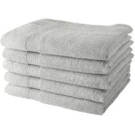 Towel set TODAY White 5 Pieces 70 x 130 cm by TODAY, Towels - Ref: S7191425, Price: 46,23 €, Discount: %