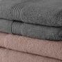 Towel set TODAY Grey Light Pink 5 Pieces 70 x 130 cm by TODAY, Towels - Ref: S7191428, Price: 41,14 €, Discount: %