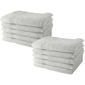 Towel set TODAY White 50 x 90 cm 10 Pieces by TODAY, Towels - Ref: S7191429, Price: 46,73 €, Discount: %